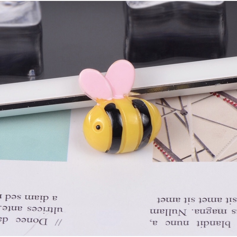 Đồ trang trí bàn học charm decor phòng ngủ hình con ong nhỏ cute Baby Sociu