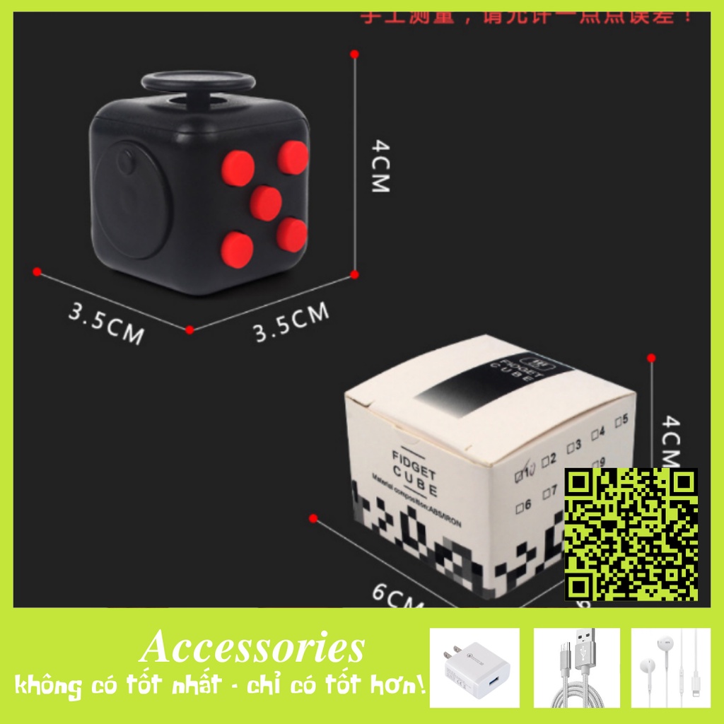Fidget Cube Quà tặng Kì Diệu giảm stress màu ngẫu nhiên