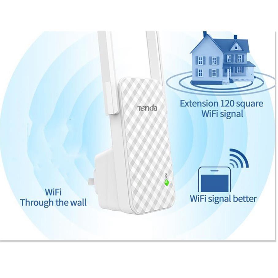 🌸Thiết bị kích sóng, Bộ khuếch đại sóng wifi Tenda A9 Pro🌸 kích sóng cực mạnh ⭐ Freeship🌸 Bảo hành 1 đổi 1