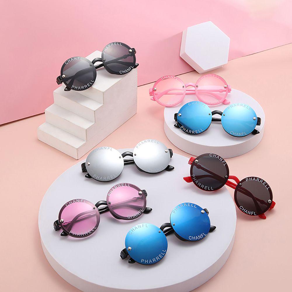 Kính Râm Gọng Tròn 15H Thời Trang Cá Tính Cho Bé Gái