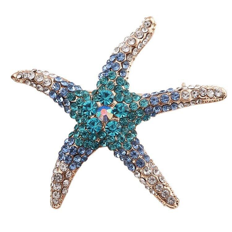 Ghim Cài Áo Đính Đá Mắt Mèo Giày Cao Gót Cú Mèo Thiên Thần Sao Biển Kiểu Nhật Hàn