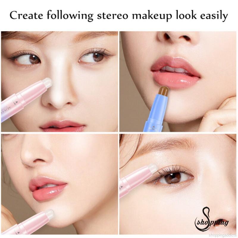 [Nội Địa Trung chính gốc] [Hàng mới về] Kem che khuyết điểm dạng thỏi hỗ trợ trang điểm tạo khối thiết kế 2 đầu | BigBuy360 - bigbuy360.vn