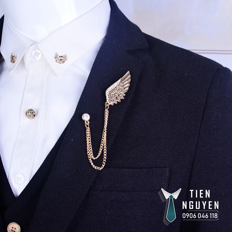 GHIM CÀI ÁO VEST CHÚ RỂ