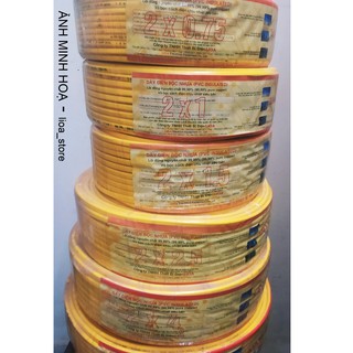 DÂY ĐÔI (DÂY DẸT) RUỘT MỀM 2 X 2,5 -LiOA