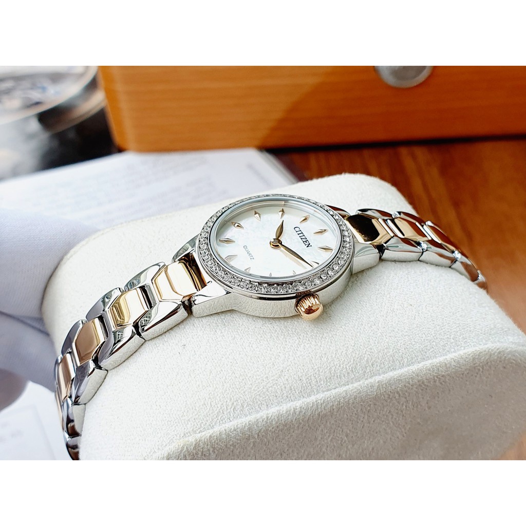 Đồng hồ nữ chính hãng Citizen EZ701 - Máy Pin - Kính khoáng cường lực