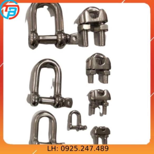 Ma ní U INOX 304 [ Phi 10mm ] CÁP THÉP Thái Bình VinàN