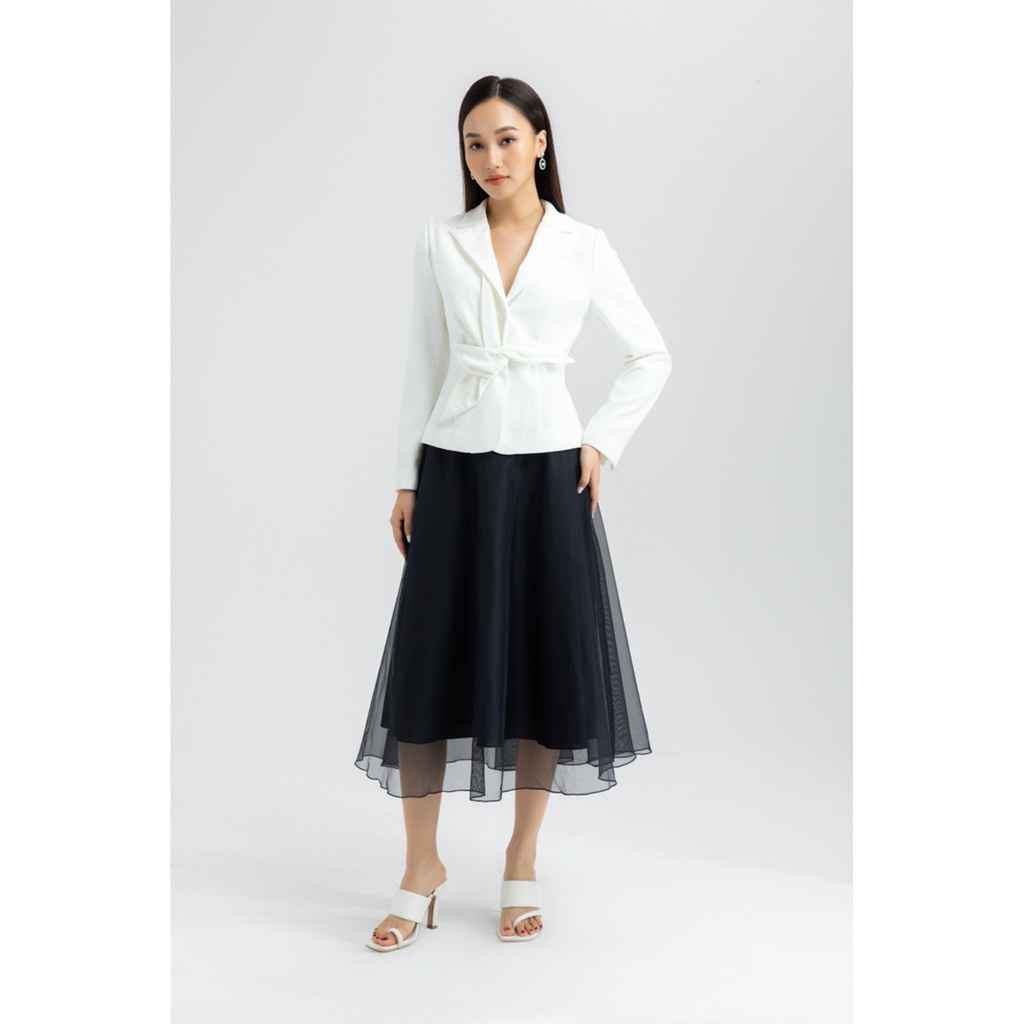 [Mã WABRIVY33 giảm 10% tối đa 50k đơn từ 250K] Áo Vest nữ xoắn eo thiết kế IVY moda MS 67M6041