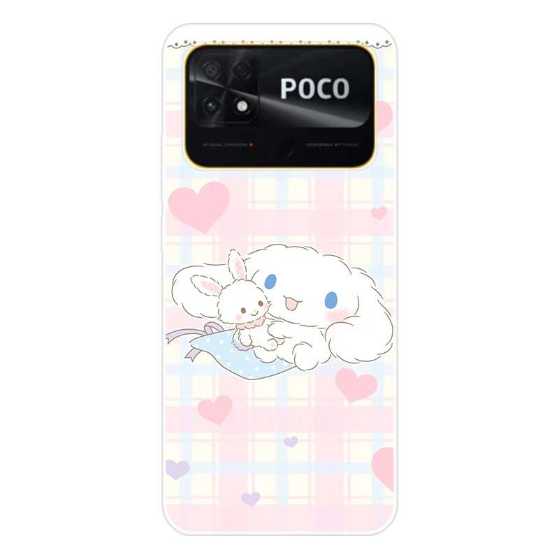 Ốp Điện Thoại TPU Dẻo Họa Tiết Hoạt Hình Dễ Thương Cho Xiaomi Poco C40 Xiaomi PocoC40 2022