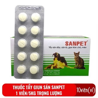 Loại bỏ giun sán, giun đũa, sán dây, sán lá, giun tròn cho chó mèo
