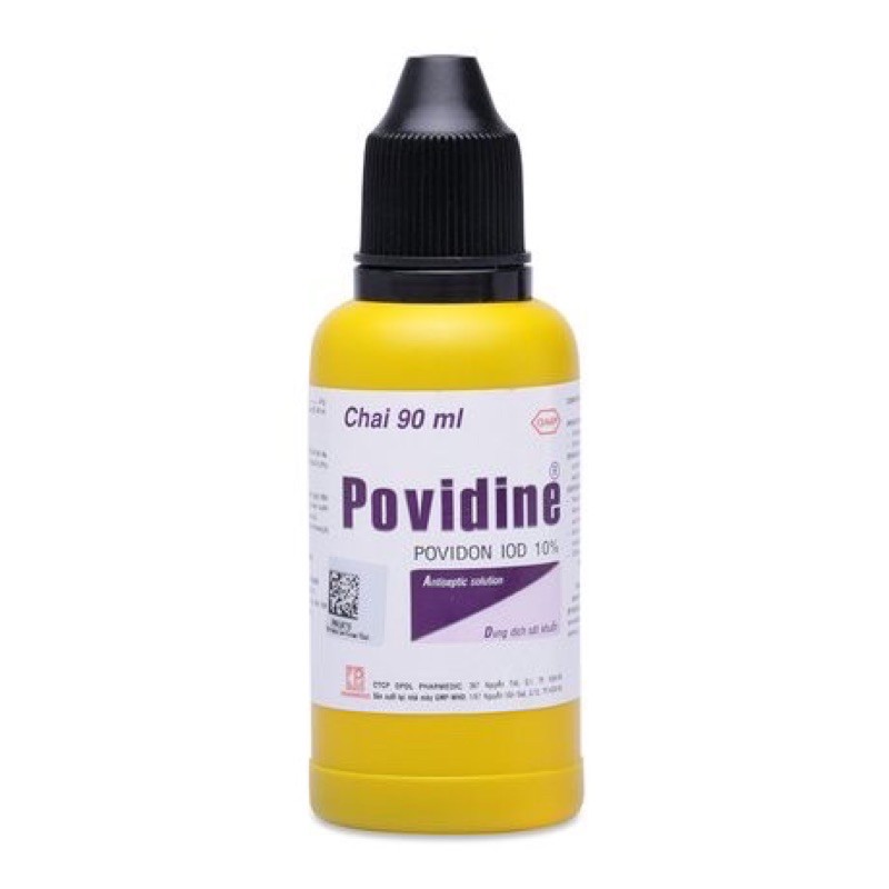 Dung dịch sát khuẩn (Cồn đỏ) Povidine 20ml