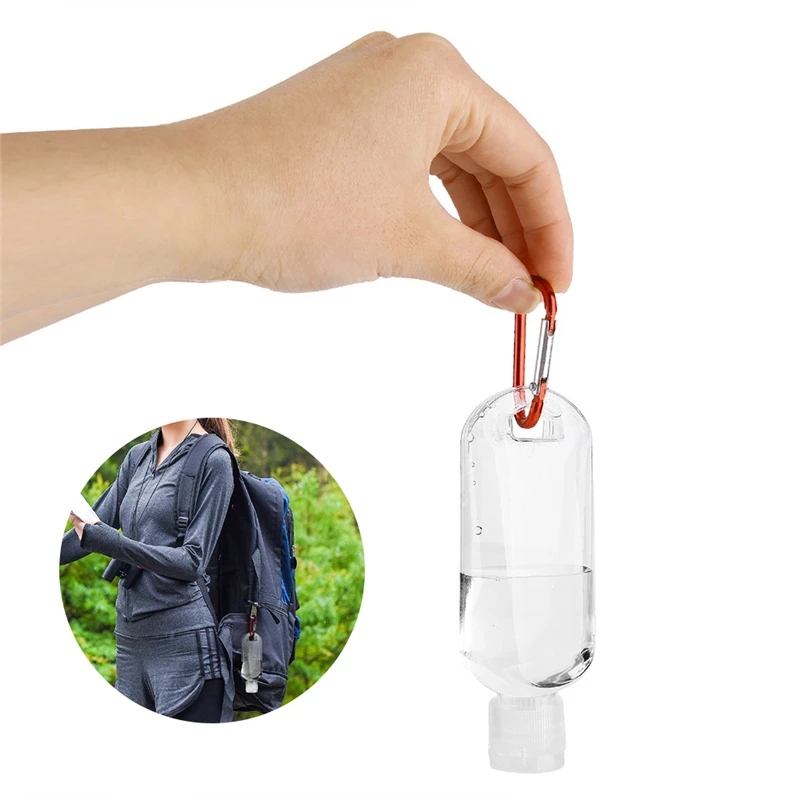 [Hàng mới về] Chai nhựa trong suốt đựng nước rửa tay 30/50ml tuỳ chọn