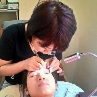 Đèn nối mi di động