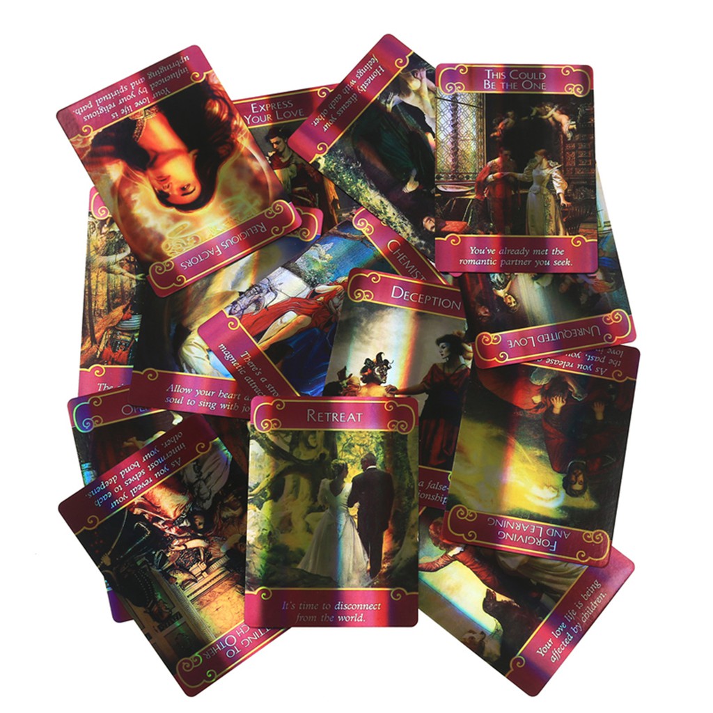 Bộ bài tarot bói toán phiên bản lãng mạn cao cấp