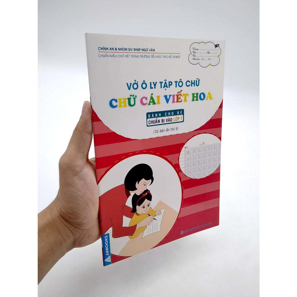 Sách Vở Ô Ly Tập Tô Chữ - Chữ Cái Viết Hoa