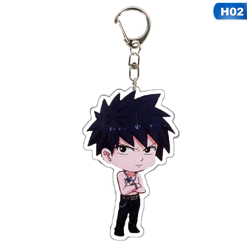 flowersqueen Móc khóa hình nhân vật anime fairy tail bằng acrylic