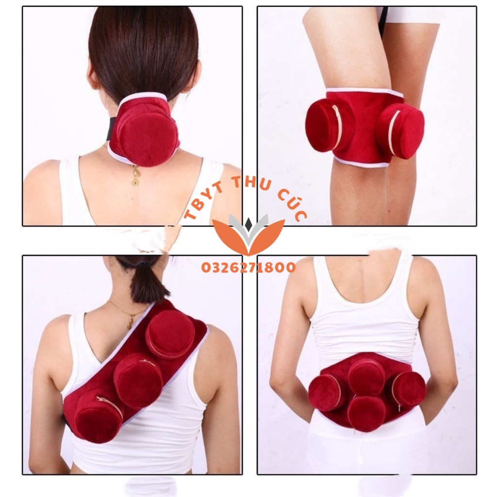 Đai xông ngải cứu-Đai xông ngải cứu kèm lư đồng