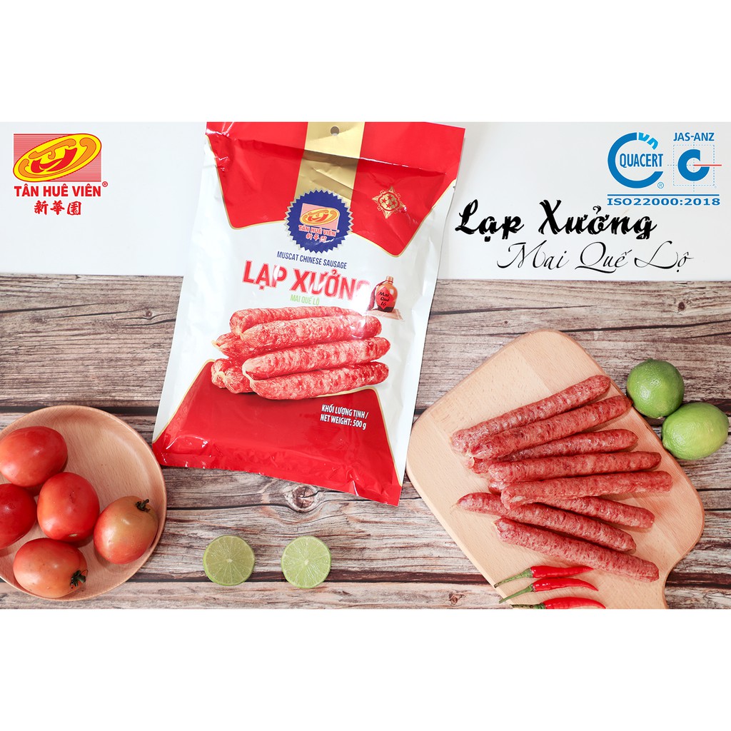 Lạp xưởng 4 sao Tân Huê Viên (500g)