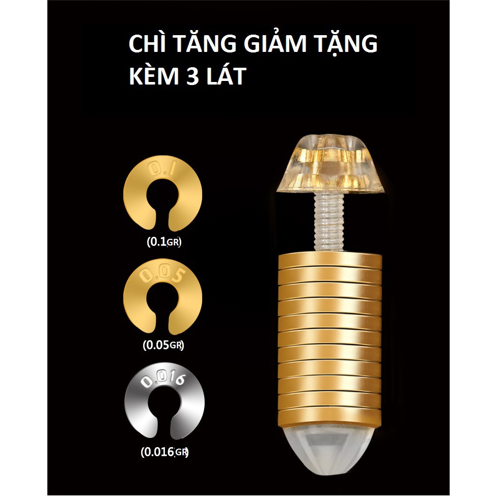 Chì Câu Đài Dùng Cho Câu Cá Tăng Giảm Trọng Lượng Cân Phao Chính Xác Tặng Kèm 3 Lát Chì, Đủ Kích Cỡ [PK 2E]