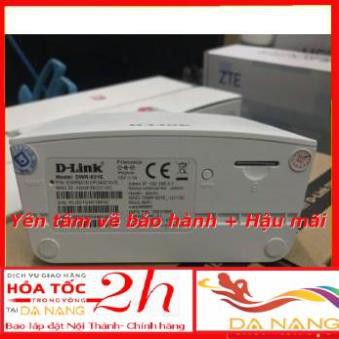 **TRỢ GIÁ 2021** Bộ phát Wifi 3G/4G D-Link DWR - 921E kết nối được đến 32 thiết bị dùng cho xe khách, tàu biển...