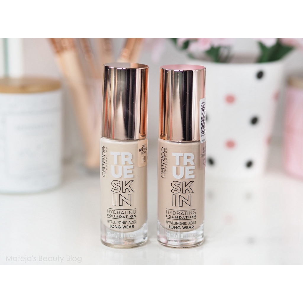 Kem Nền Catrice True Skin Hydrating Foundation Long Wear 30ml