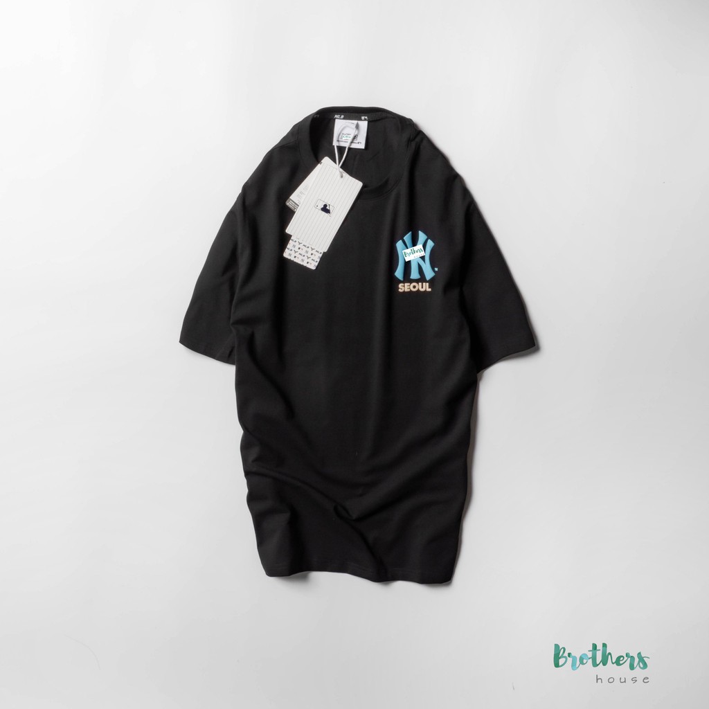 |Cao cấp| Áo thun M.L.B City Exclusive Seoul vải cotton co giãn, lên dáng chất lắm nha