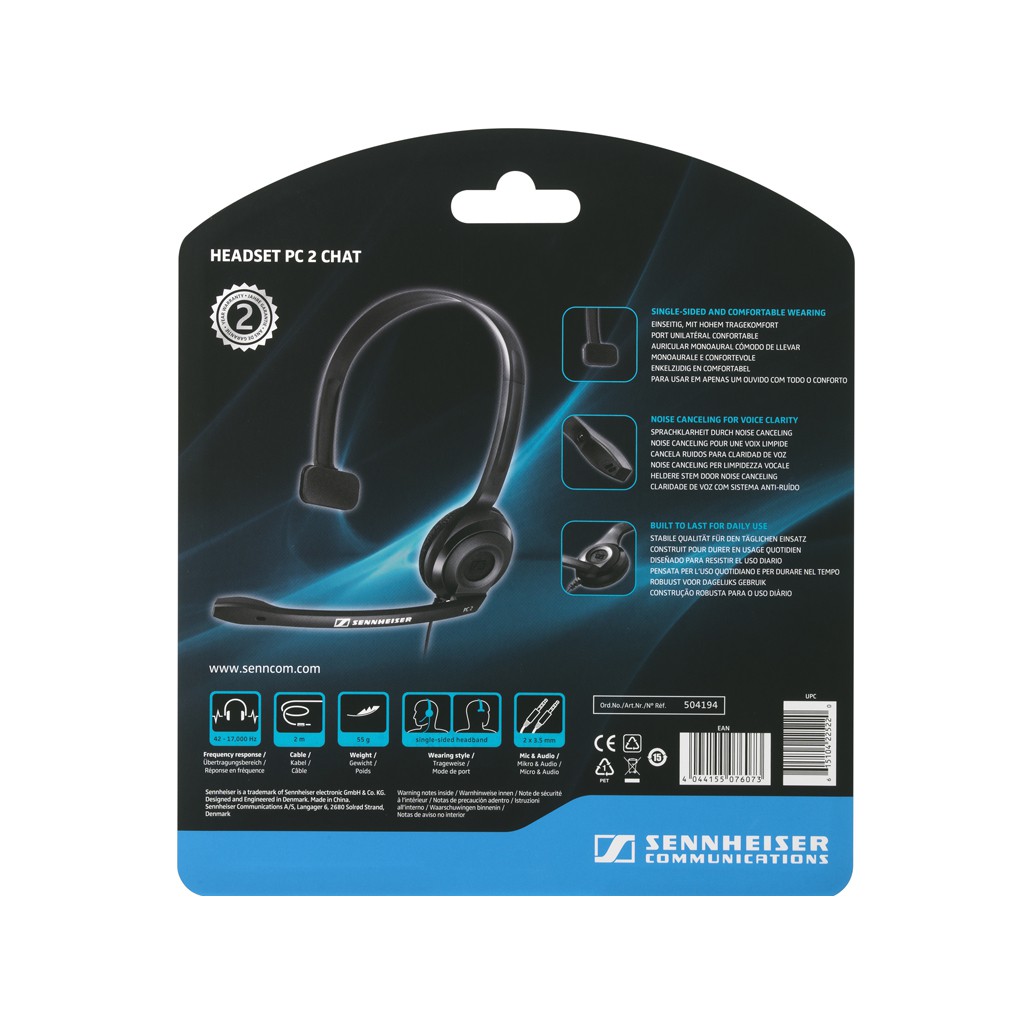 Tai nghe EPOS Sennheiser PC 2 Chat