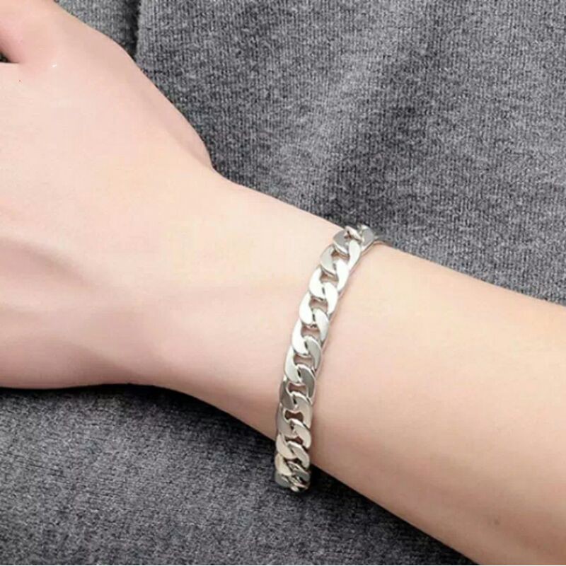 LẮC TAY INOX NAM KIỂU LẬT CAO CẤP KHÔNG ĐEN KHÔNG GỈ