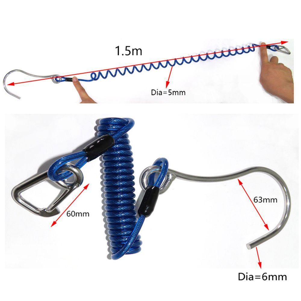 Dây Lò Xo Xoắn Ốc Nối Dài Khẩn Cấp Chống Thất Lạc Khi Lặn