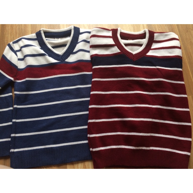 Áo len bé trai size 32-45kg
