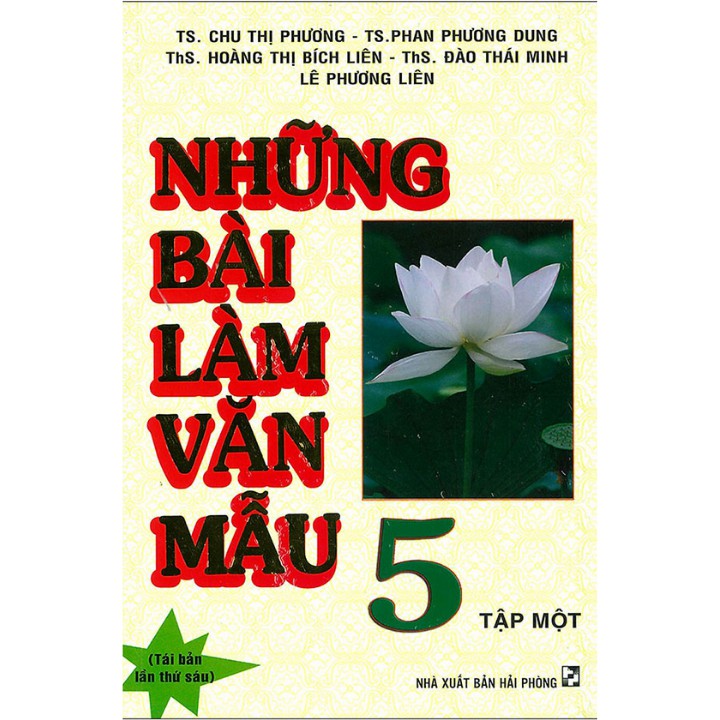 Sách - Combo Những bài làm Văn mẫu 5 - tập 1 + 2 (bộ 2 cuốn)