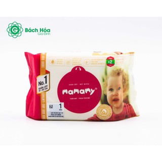 Combo 3 gói Khăn Ướt Mamamy 30 Tờ - không mùi, có mùi