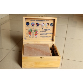 Hộp đèn đá muối (đá cong, đá hồng) full điện đá + tặng thêm mỗi hộp 2 bóng đèn 40W - Giá gốc tại làng nghề sản xuất