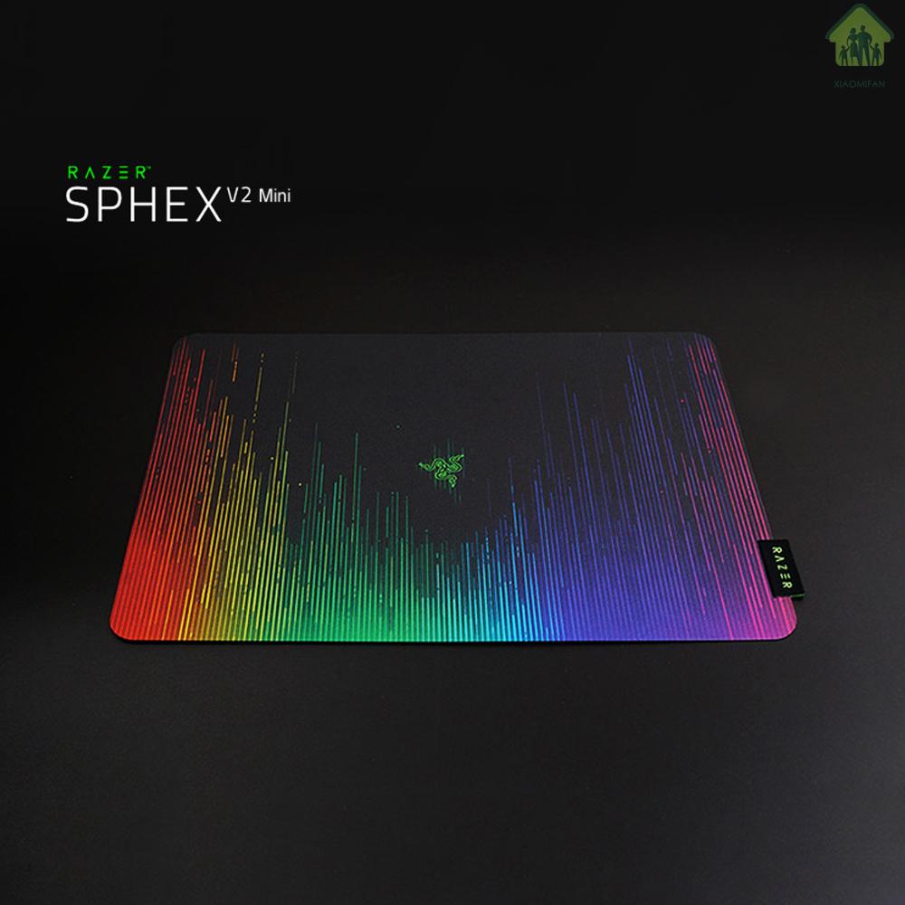 XM Razer SPHEX V2 Mini Gaming Mouse Mat Ultra-Thin Form Factor Polycarbonate Finish Anti-Slip For Laser Optical Gaming Mice Razer SPHEX V2 Gaming Mouse Mat Ultra-Thin Form Factor Polycarbonate Finish Anti-Slip For Laser Optical Gaming Mice 270 * 215 * 0.5