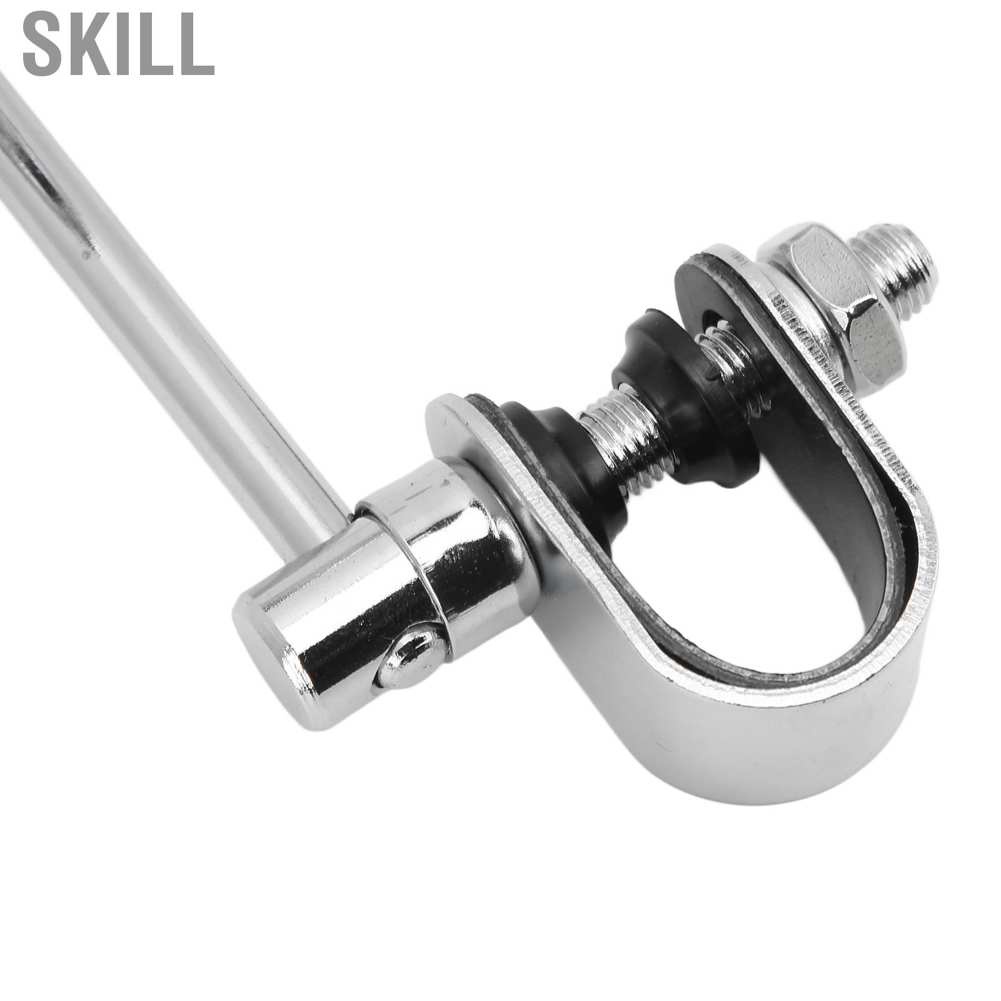 Skill Motorcycle Rearview Mirror 360° Rotation Adjustable Handlebar Bracket for Retro Motorbikes