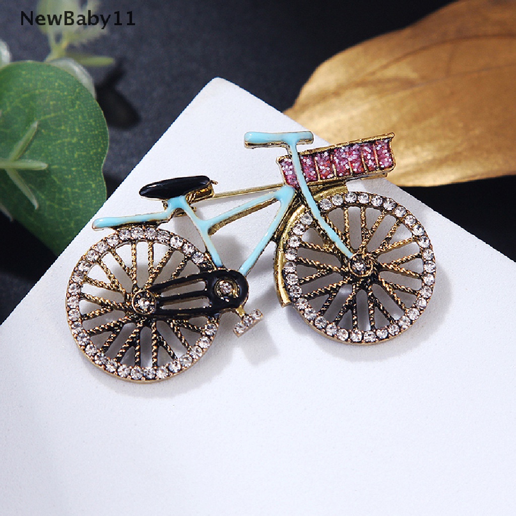 Ghim Cài Áo Hình Chiếc Xe Đạp Mini Phong Cách Retro Thời Trang Cho Nữ