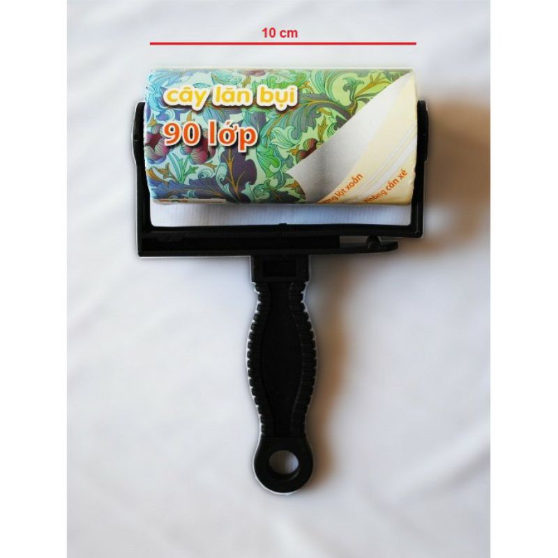 Cây Lăn Bụi Quần Áo 90 Lớp - keo dính chắc làm sạch xơ vải gàu lông mèo chó lăn sofa ga giường chăn mền đệm xe không xé