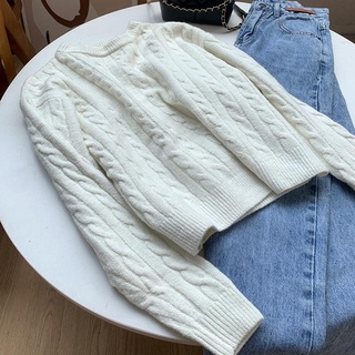 2811LV -Áo len nữ vặn thừng