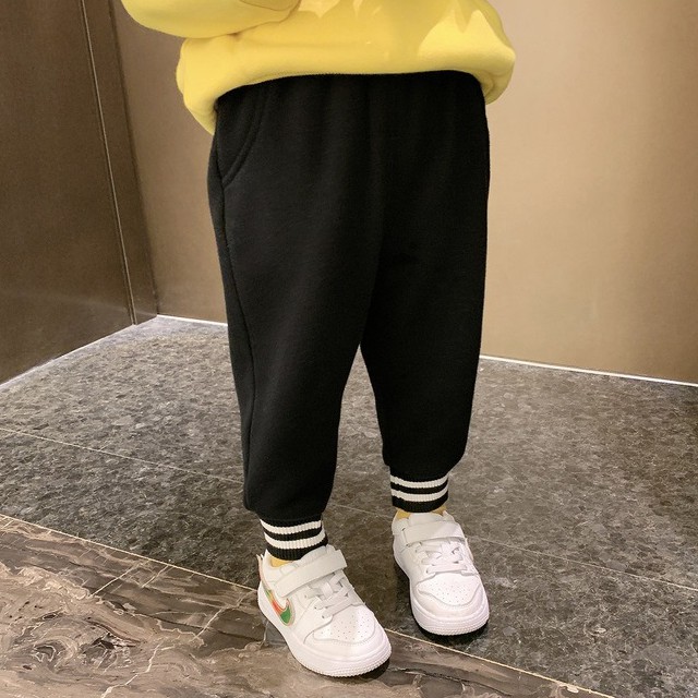 Quần Nỉ Cho Bé Lót Lông Siêu Ấm (10-35kg)