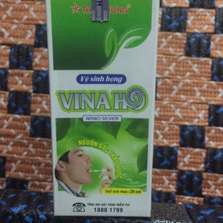 Xịt vệ sinh họng VINAHO 20ml