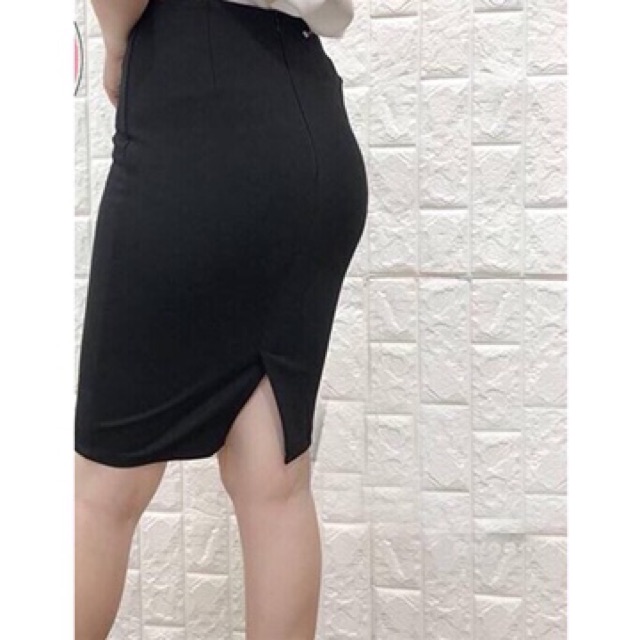 Chân váy bút chì xẻ sau umi hàn | BigBuy360 - bigbuy360.vn