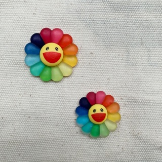 Nam châm hoa mặt cười nhật bản Kaikai Kiki Takashi Murakami trang trí tủ lạnh