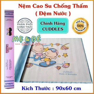 NỆM CAO SU CHỐNG THẤM THOÁNG MAT CHO BÉ CUDDLES MALAYSIA