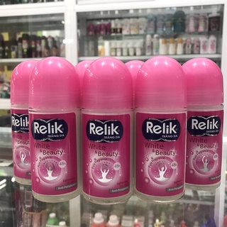 Lăn khử mùi relik trắng da