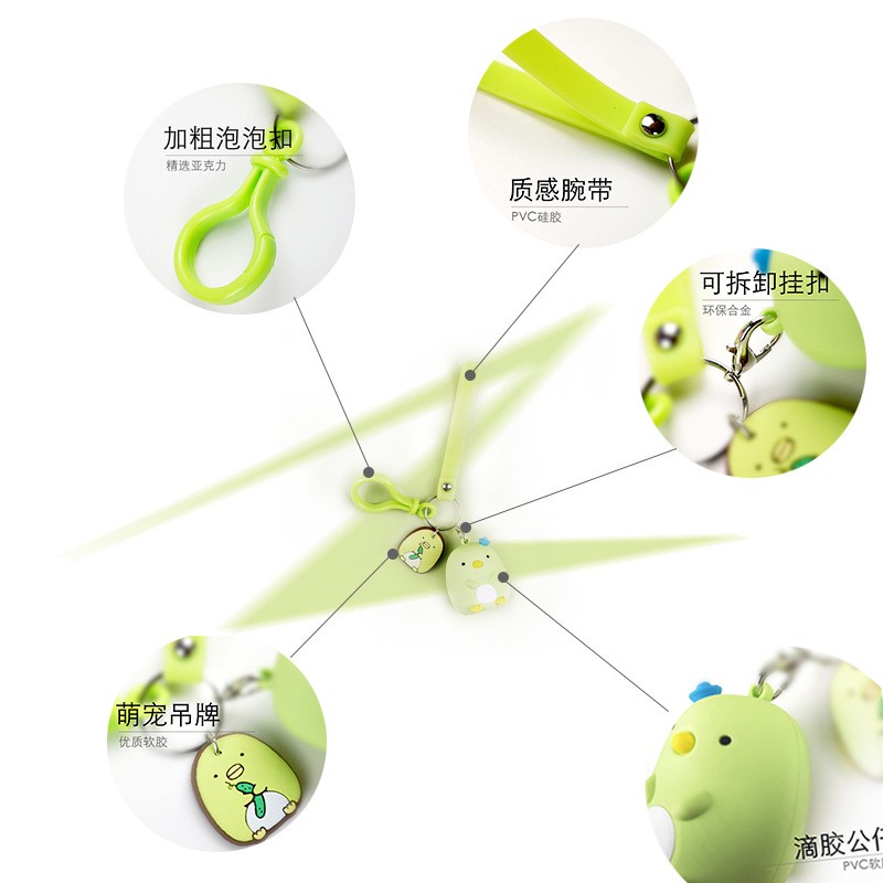 Móc khóa hình nhân vật anime Nhật bản Sumikko Gurashi đáng yêu dễ thương