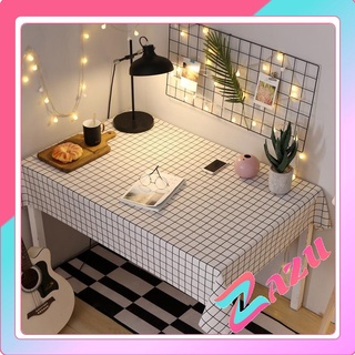 Khăn trải bàn vintage caro decor chống thấm nước đẹp dễ thương ZAZU