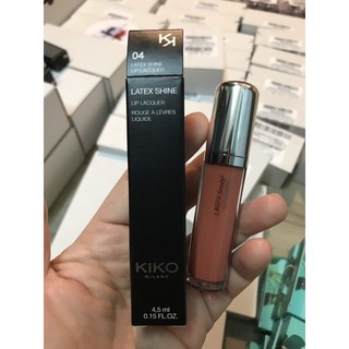 Son kem lì Pha bóng KIKO_Latex Shine Lip Lacquer