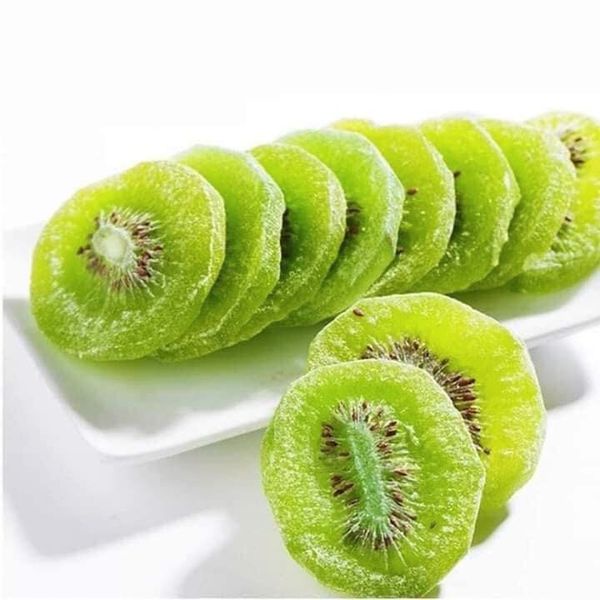 KIWI sấy dẻo không đường nguyên vị 600g, Kiwi sấy Green Nuts Thanh Nhẹ, Giòn Ngọt/ Trái cây sấy dẻo, Hoa quả sấy dẻo