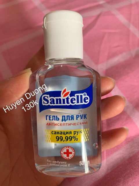 Nước rửa tay khô Sanitelle Nga