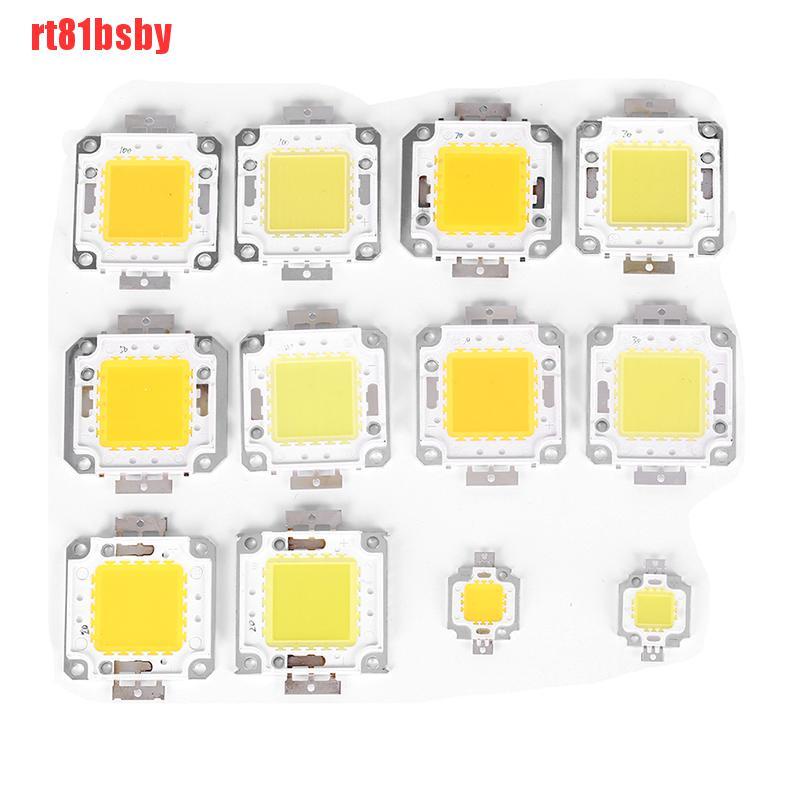 [rt81bsby]1pc cob led light dc led bulb chip on board 10W 20W 30W 50W 70W 100W 2 colors