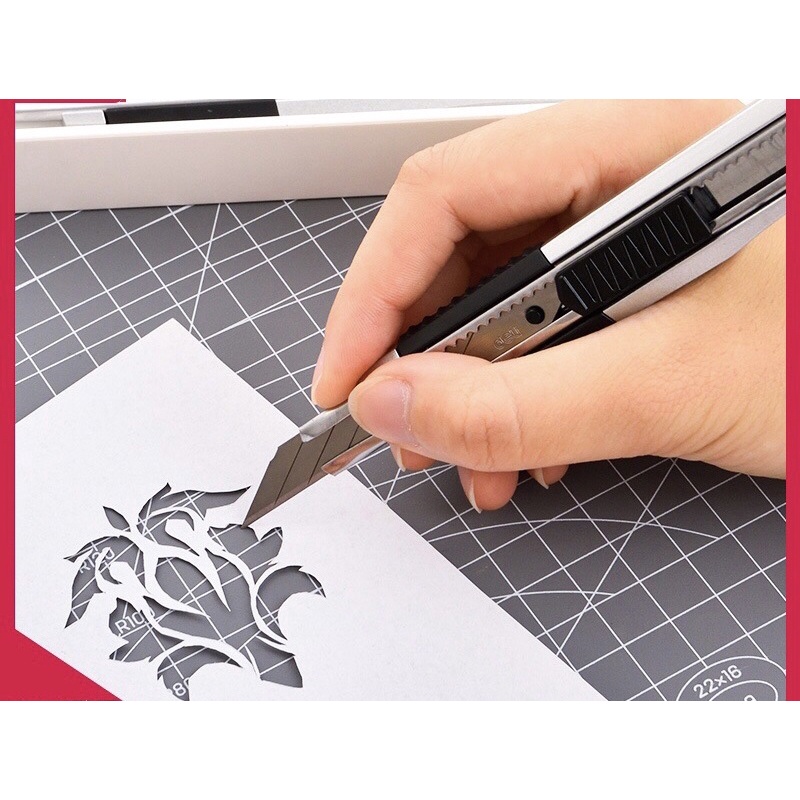 Dao cắt da Deli thân thép không gỉ